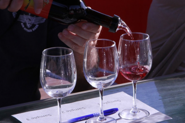 VIPs learned how to blend their own wines and make something all their own!
