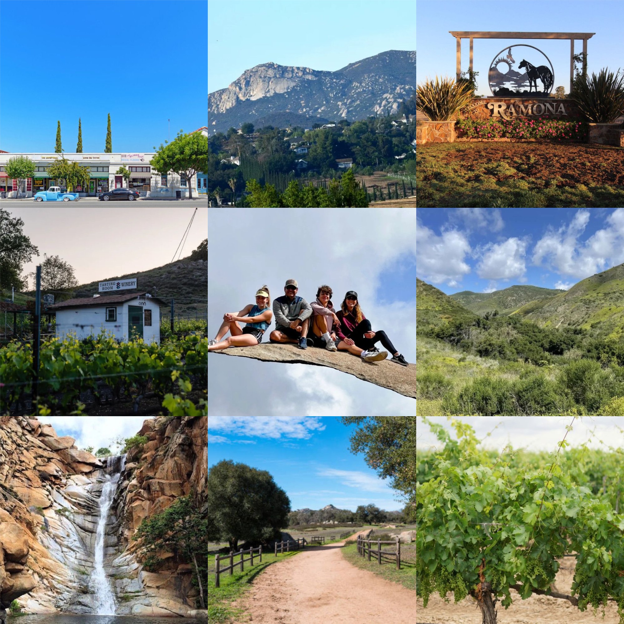 Ramona 9 Grids Collage